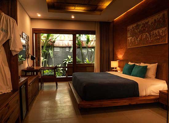 Teak Main Double Door