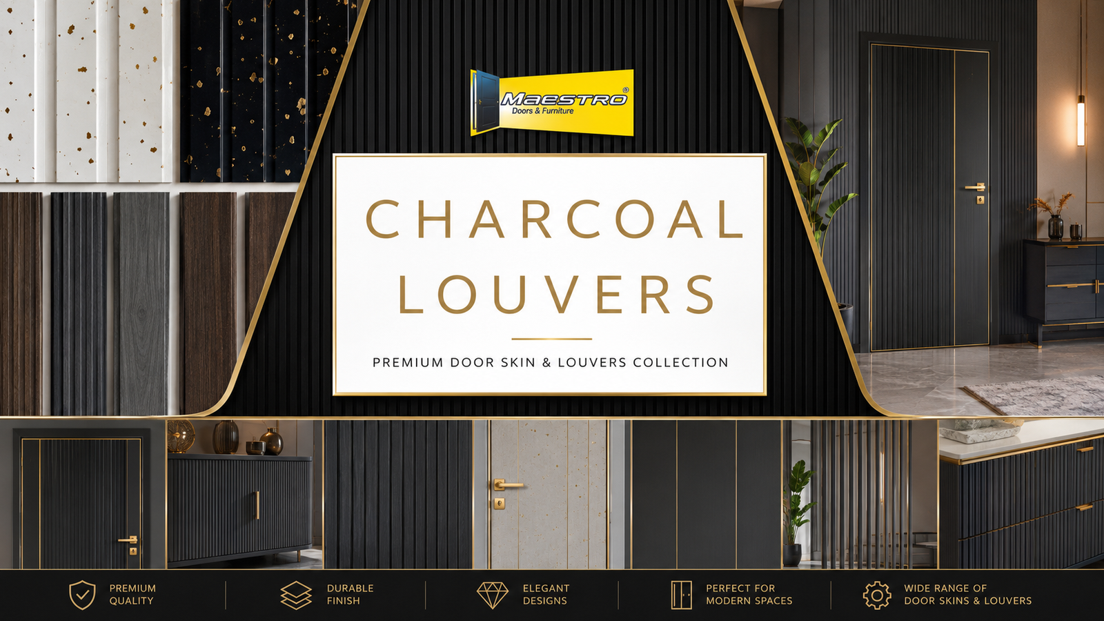 Maestro CHARCOAL LOUVERSS