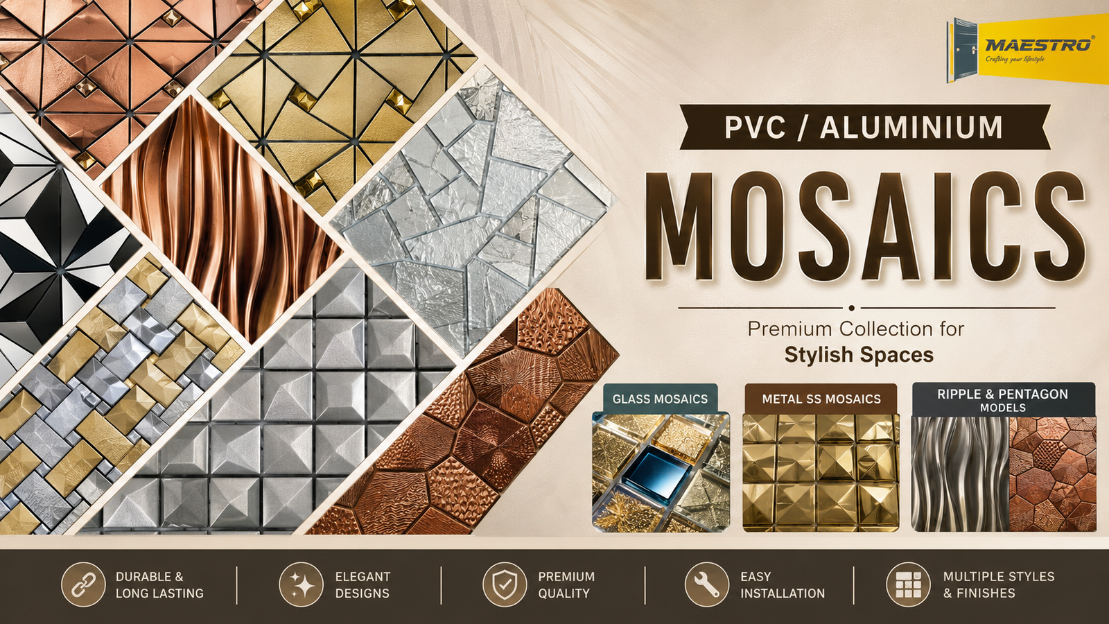 Maestro Mosaic Tiles (250-350-450)