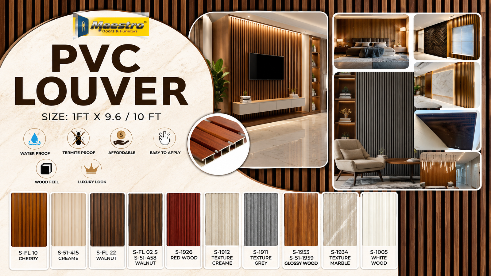 Maestro PVC LOUVERS (CD-SR-600_650)